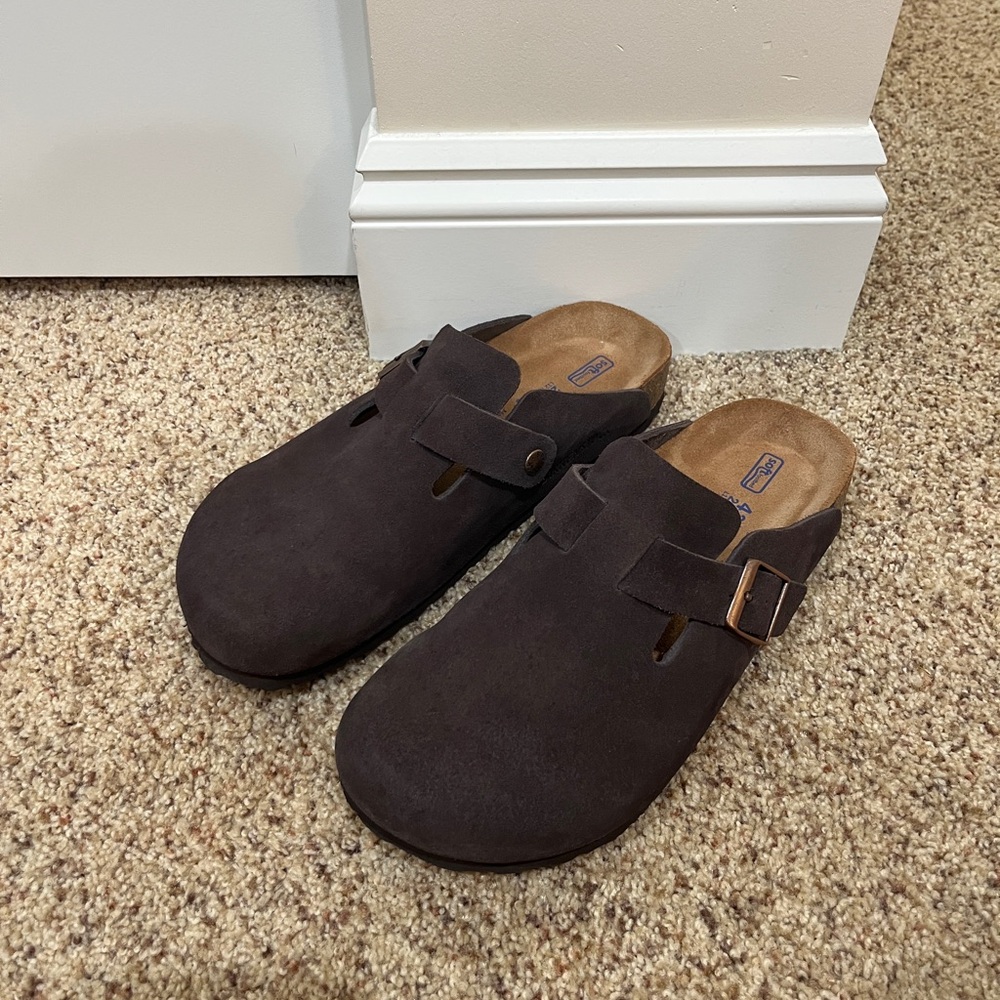 Black Birkenstock Clog Size 10 Men’s New - Picture 4 of 4